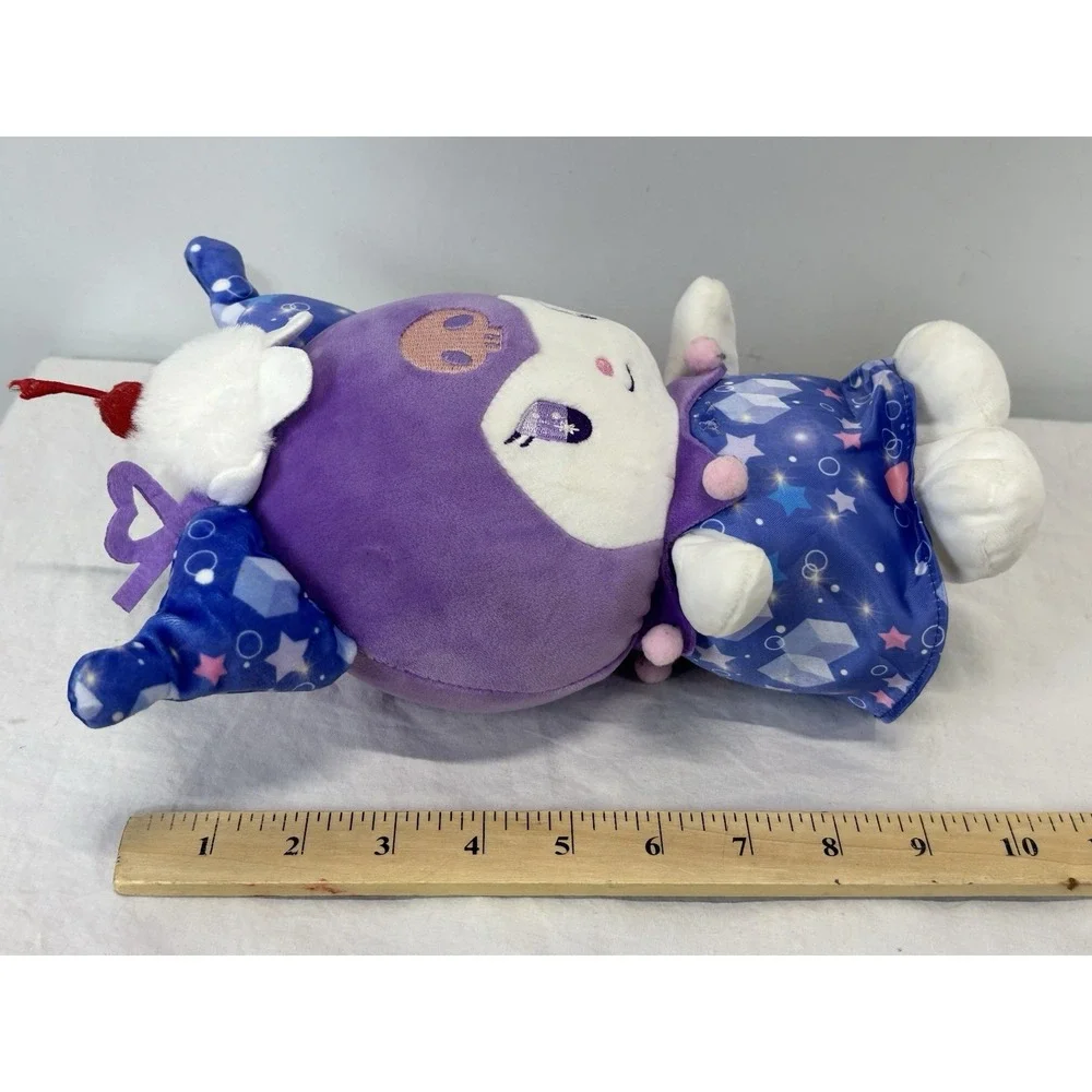 Sanrio Cream Soda Kuromi Plush Ice Cream Purple 10